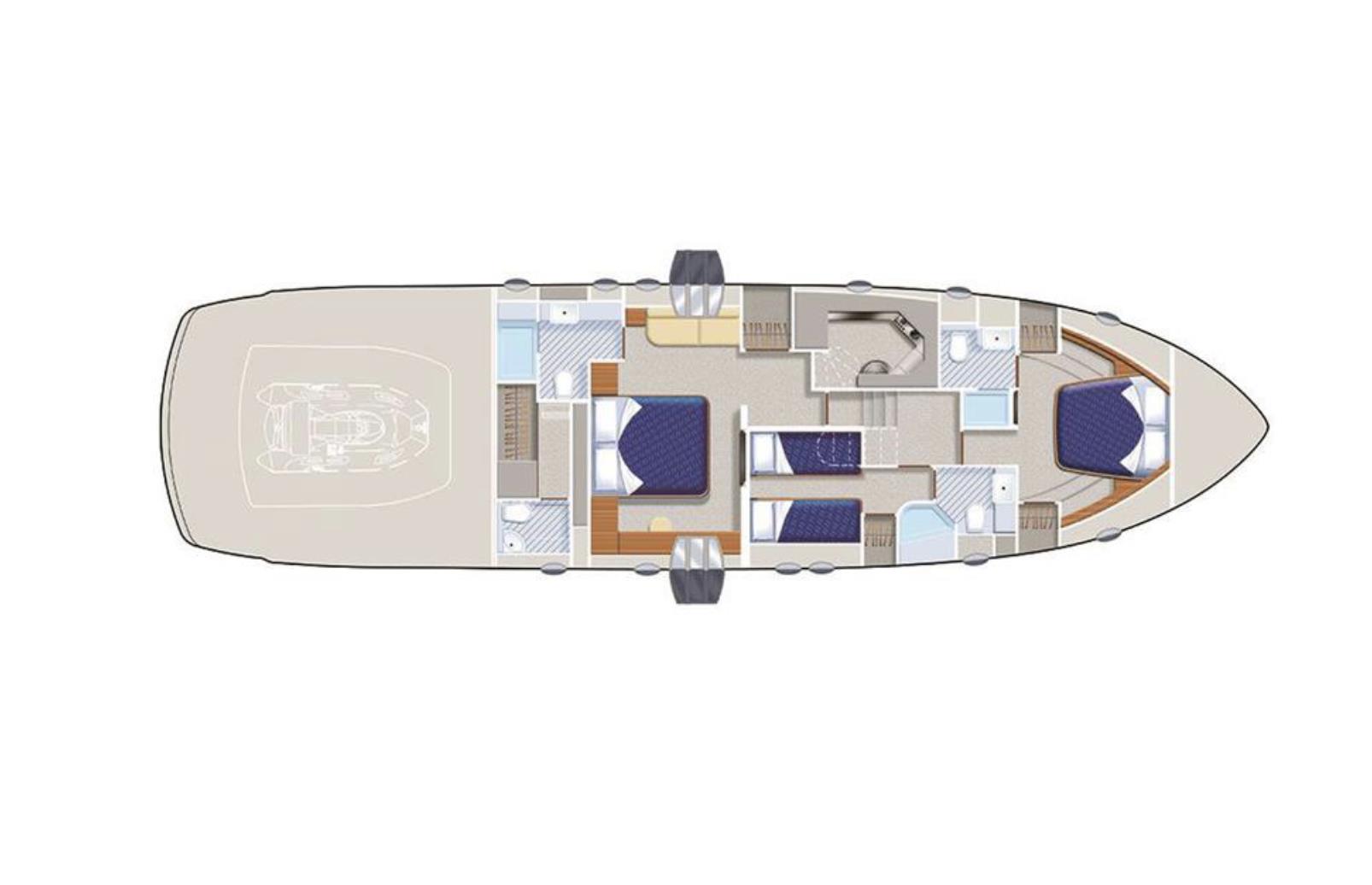 2011 PERSHING 64' 